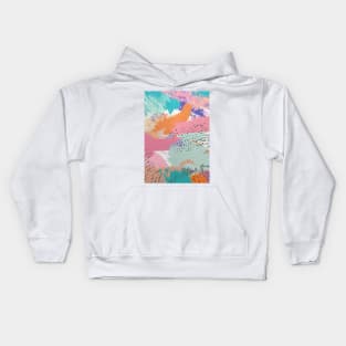 Summer Vape // Abstract Home Decor Kids Hoodie